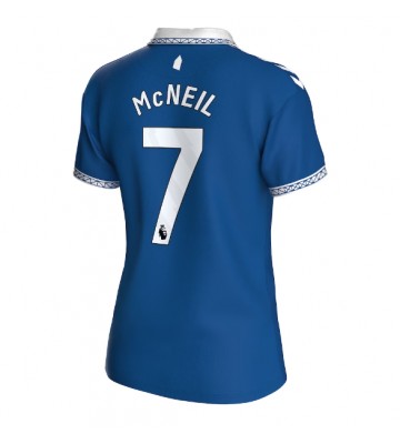 Everton Dwight McNeil #7 Replika Hjemmebanetrøje Dame 2023-24 Kortærmet